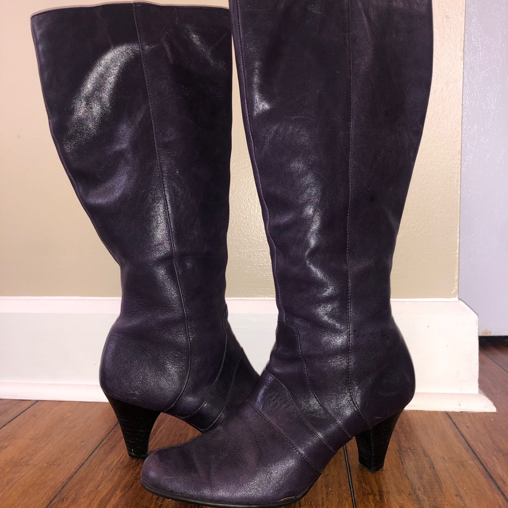 BORN Tall Purple Boots!!!